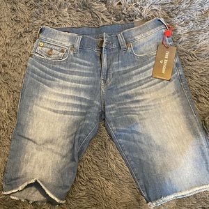 W32 True Religion Jean Shorts